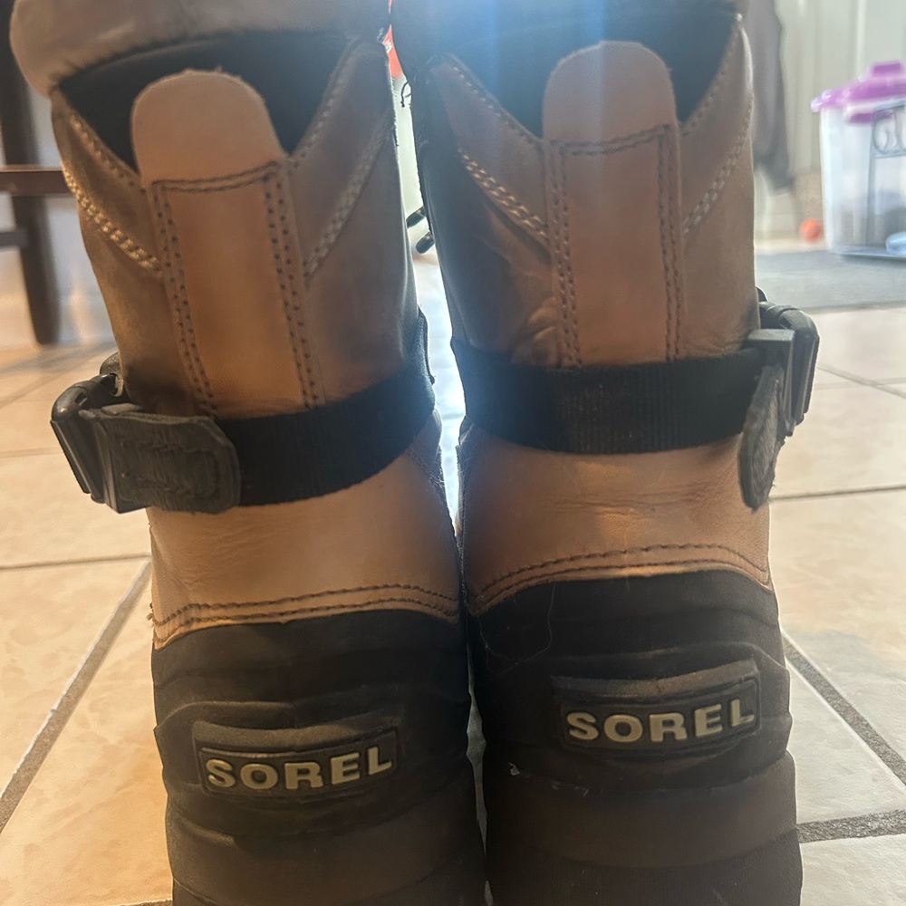Sorel Men's Brown and Black Boots - Picture 4 of 5